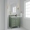 James Martin Vanities Brittany 30in Single Vanity, Smokey Celadon w/ 3 CM Ethereal Noctis Top 650-V30-SC-3ENC - alternate 2